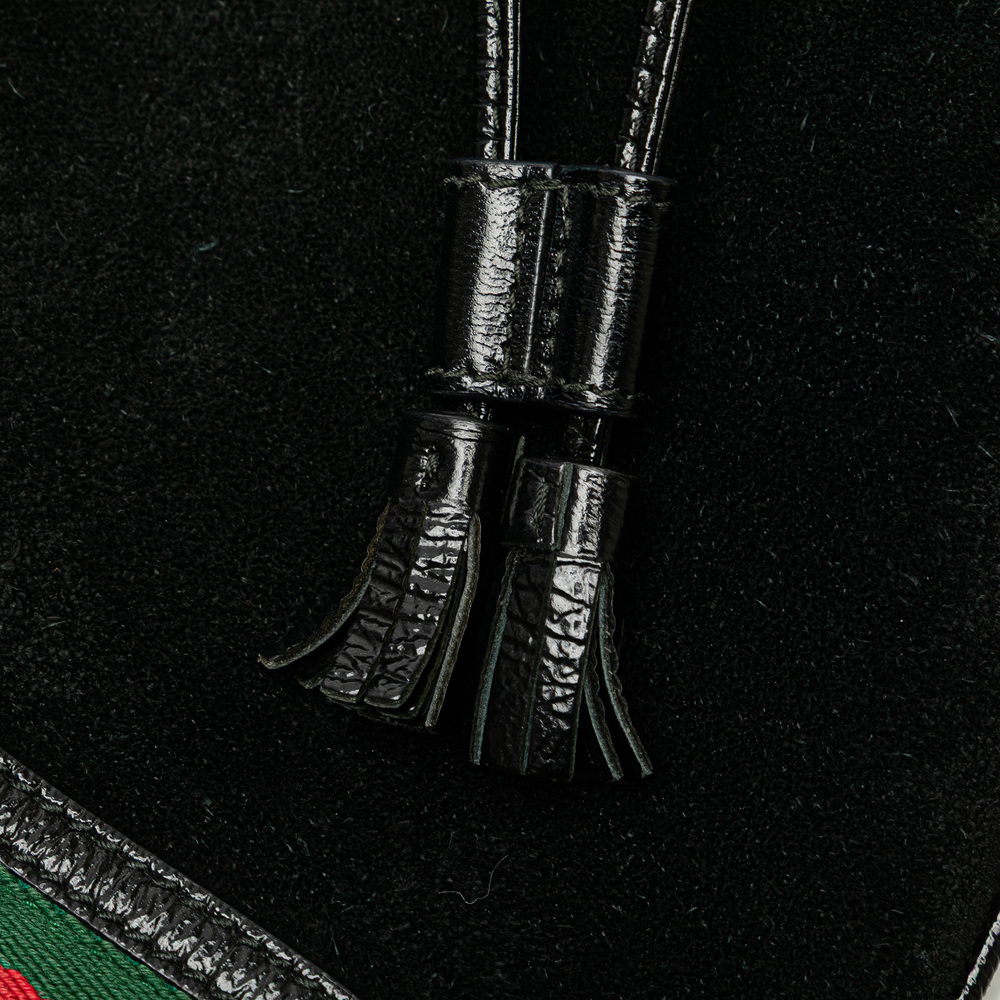 Pre-Loved Gucci Small Suede Ophidia Bucket - Picture 10 of 12